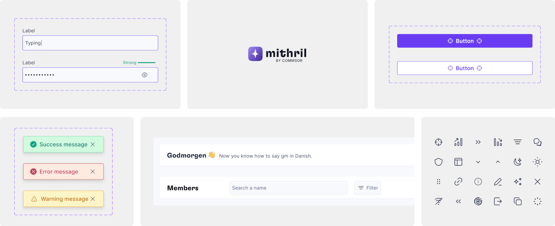 Mithril-Component-Grid